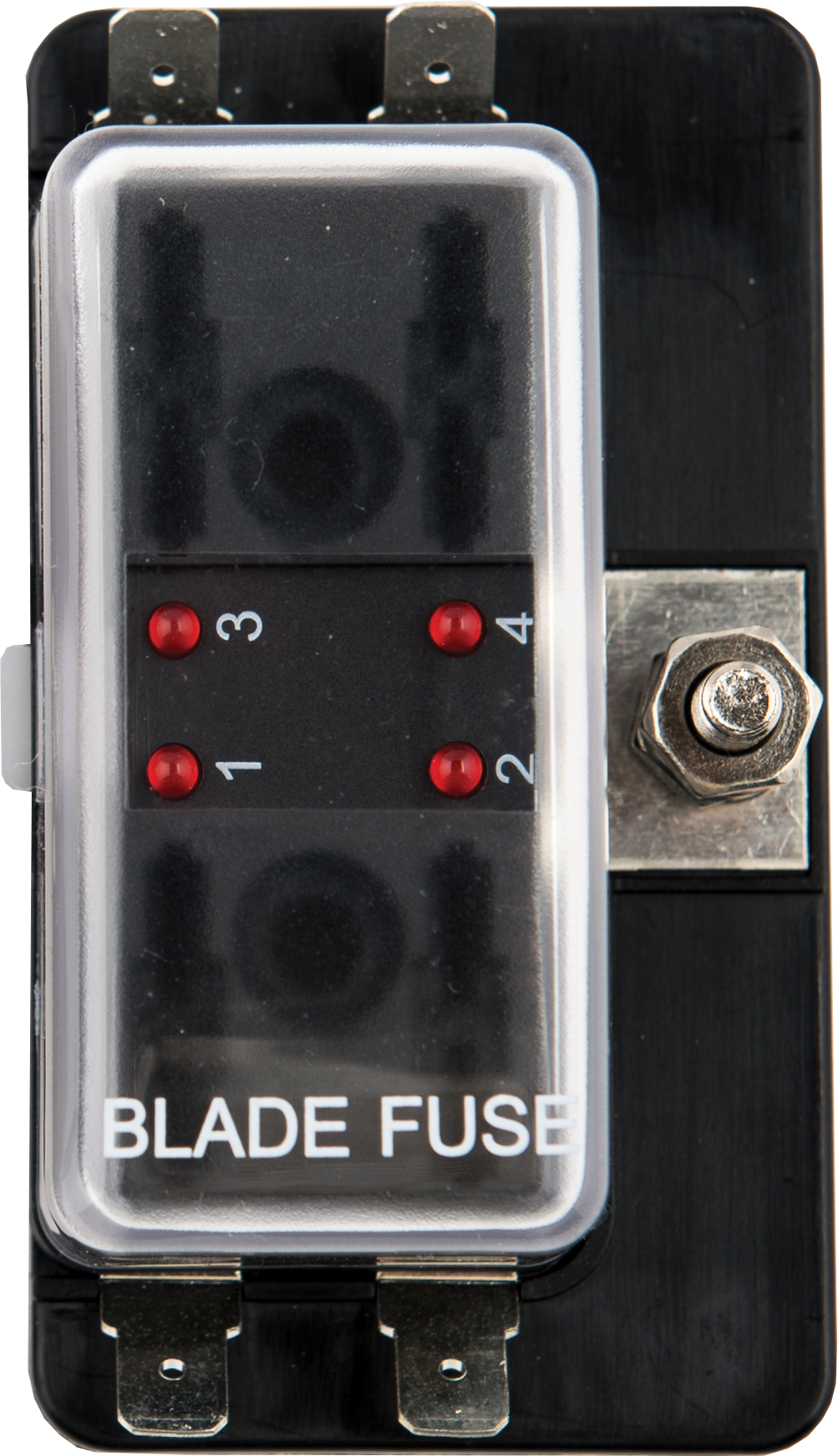 4 Gang Blade Fuse Holder For Marine Use