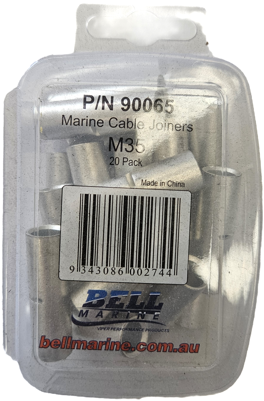 Cable Joiners M35 Tinned Copper - 20 Pack