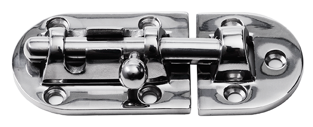 Heavy Duty Polished Barrel Bolt