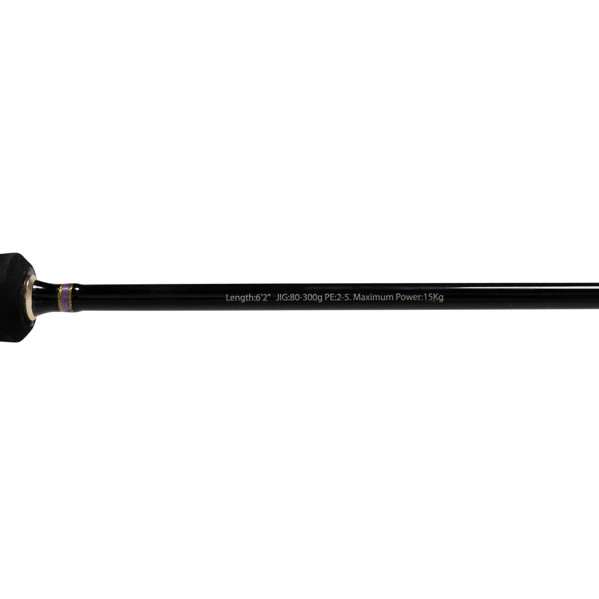 GENESIS 15kg Class I Straight Guide - Carbon Kevlar Jigging Rod