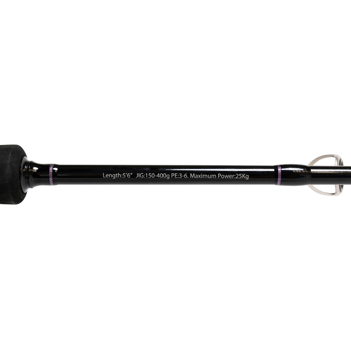 GENESIS 25kg Class I Straight Guide - Carbon Kevlar Jigging Rod