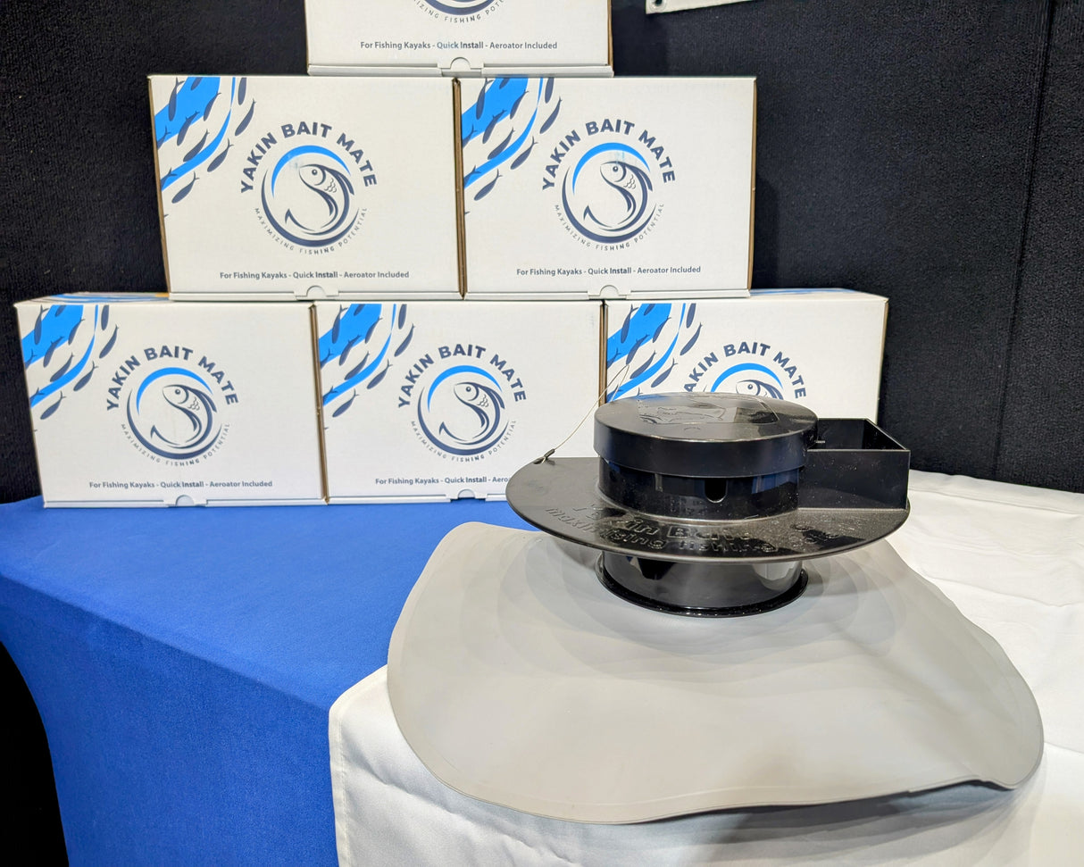 YAKIN Bait Mate - Live Bait Bladder for Fishing Kayaks