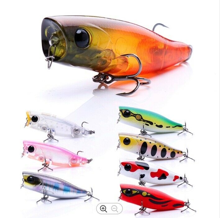 Top Water Popper 'BOBBY 50' Fishing Lure 4.8g 50mm