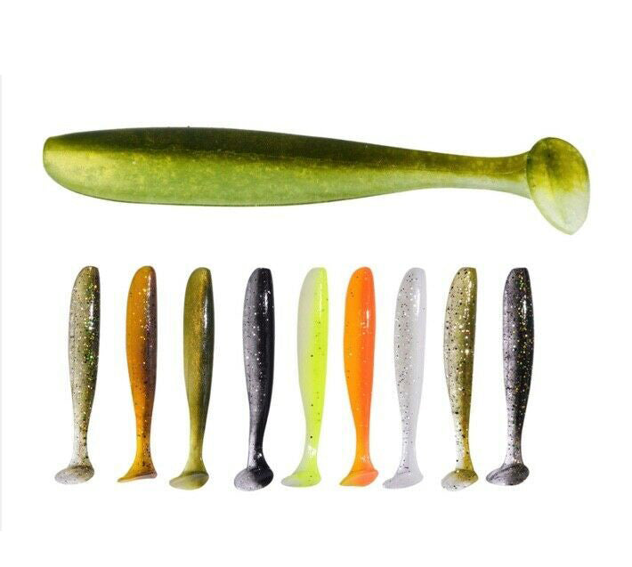 Multiple Variations of Minnow Soft Plastic Fishing Lures for Sale