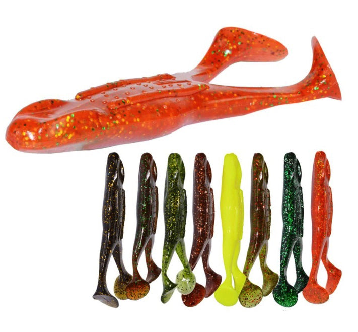 Rayfrog Soft Plastic Paddle Tail Lure 105mm 15g