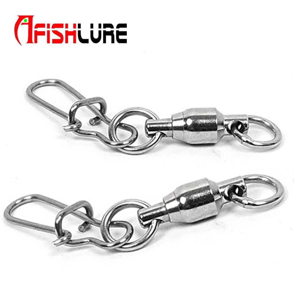 Quick Clip Snap Swivels Size 0, 5pcs by Afishlure