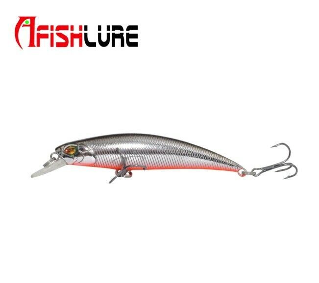 New Hard Plastic Double Clutch Diving Minnow Fishing Lures 70mm 8.9g