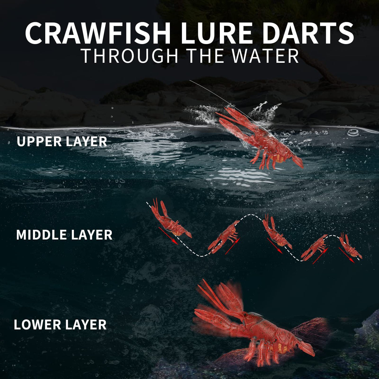 Baby Lively Crayfish 65mm 13.1g