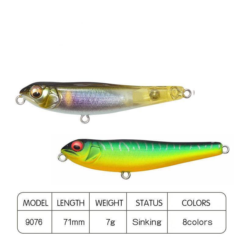 Topwater Runner Surface Lure 71mm 7g