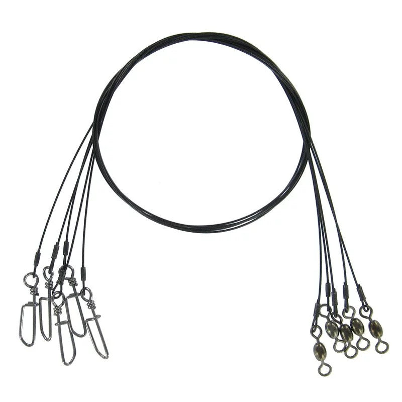 30cm Wire Trace 30lb 10pc
