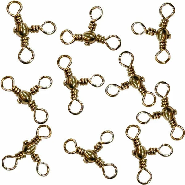 Multiple Variations of Three-Way Swivels for Sale, Fin Tackle