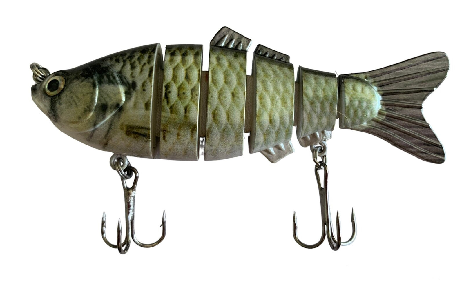 Multiple Variations of Jointed Swimbait 4pc Segmented Lures for