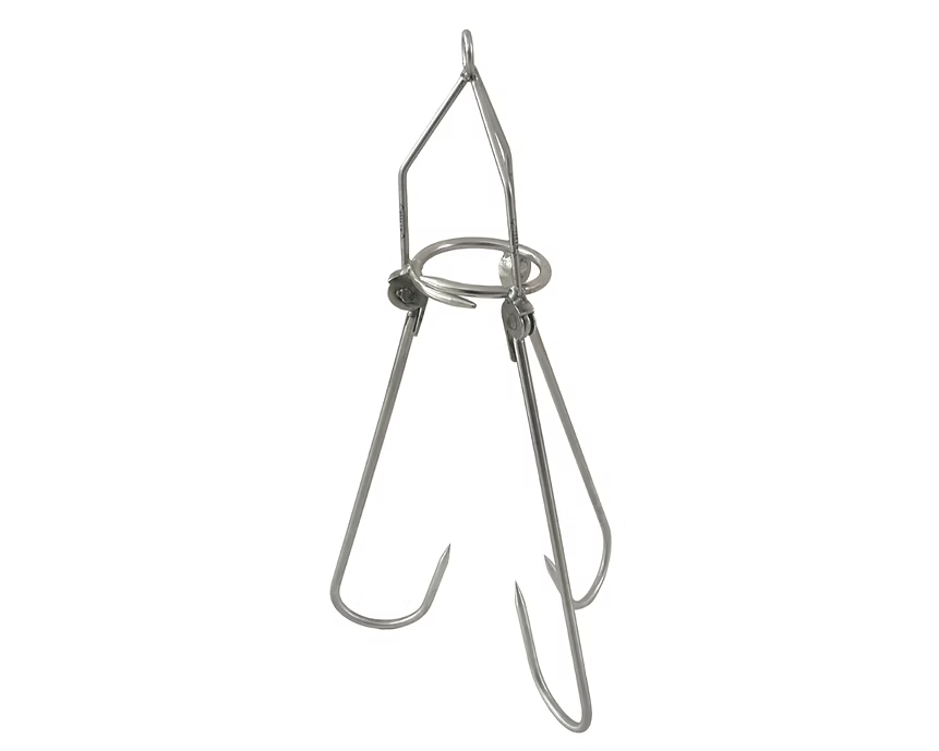 Hook'em Fishing Cliff Gaff 6mm Hook | 3 Hook Ring - Standard - Stainless Steel