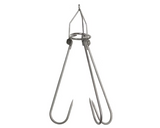 Hook'em Fishing Cliff Gaff 6mm Hook | 3 Hook Ring - Standard - Stainless Steel