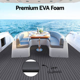 Seamanship 19–21ft Boat Cover + EVA Foam Flooring Bundle | Trailerable 600D Marine Cover & Non-Slip Decking Mat