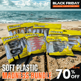 BFCM Soft Plastic Madness Value Pack | 6 packs for the price of 2