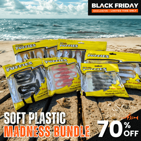 BFCM Soft Plastic Madness Value Pack | 6 packs for the price of 2