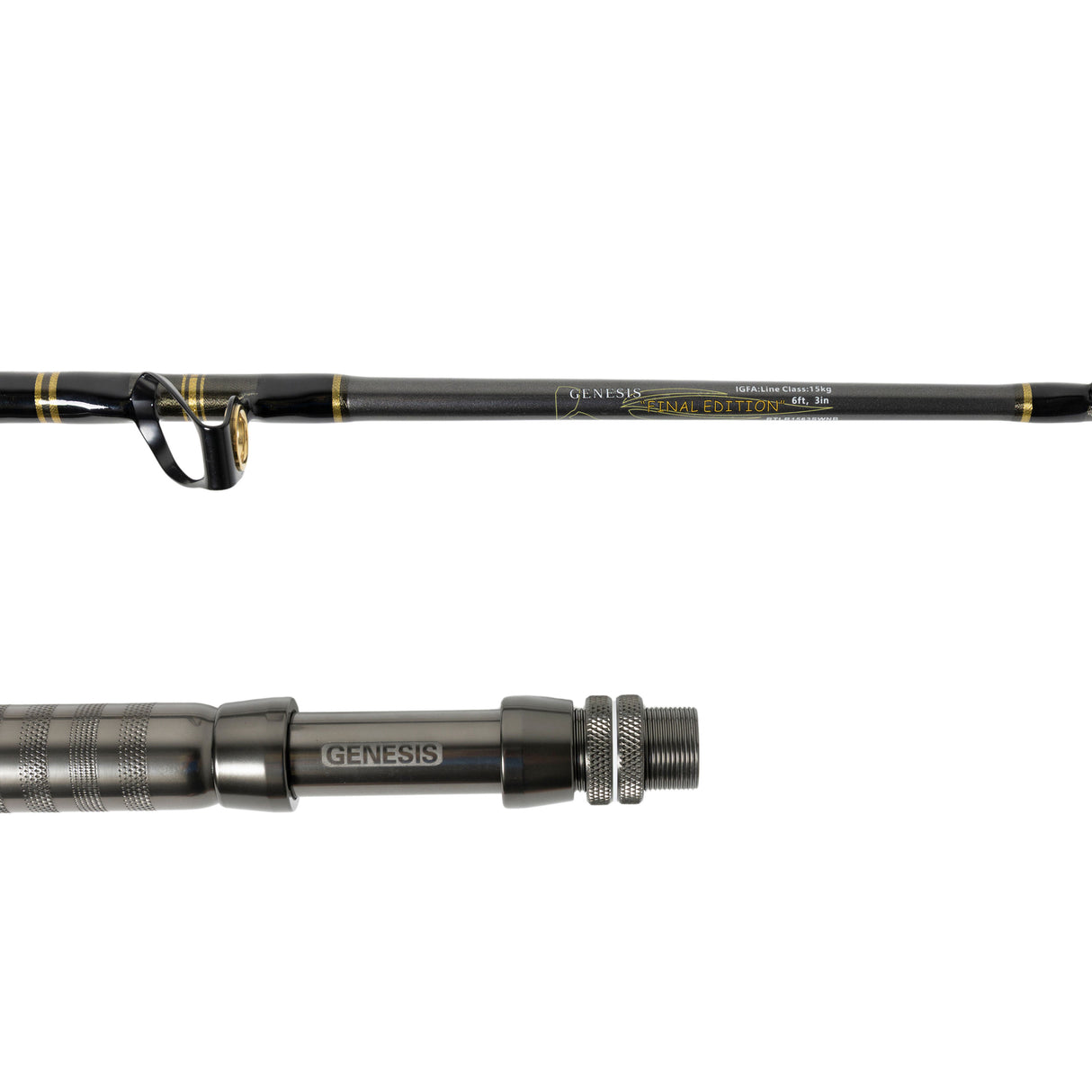 GENESIS IGFA 15kg Class I Spiral Wrap - Carbon Kevlar Offshore Rod