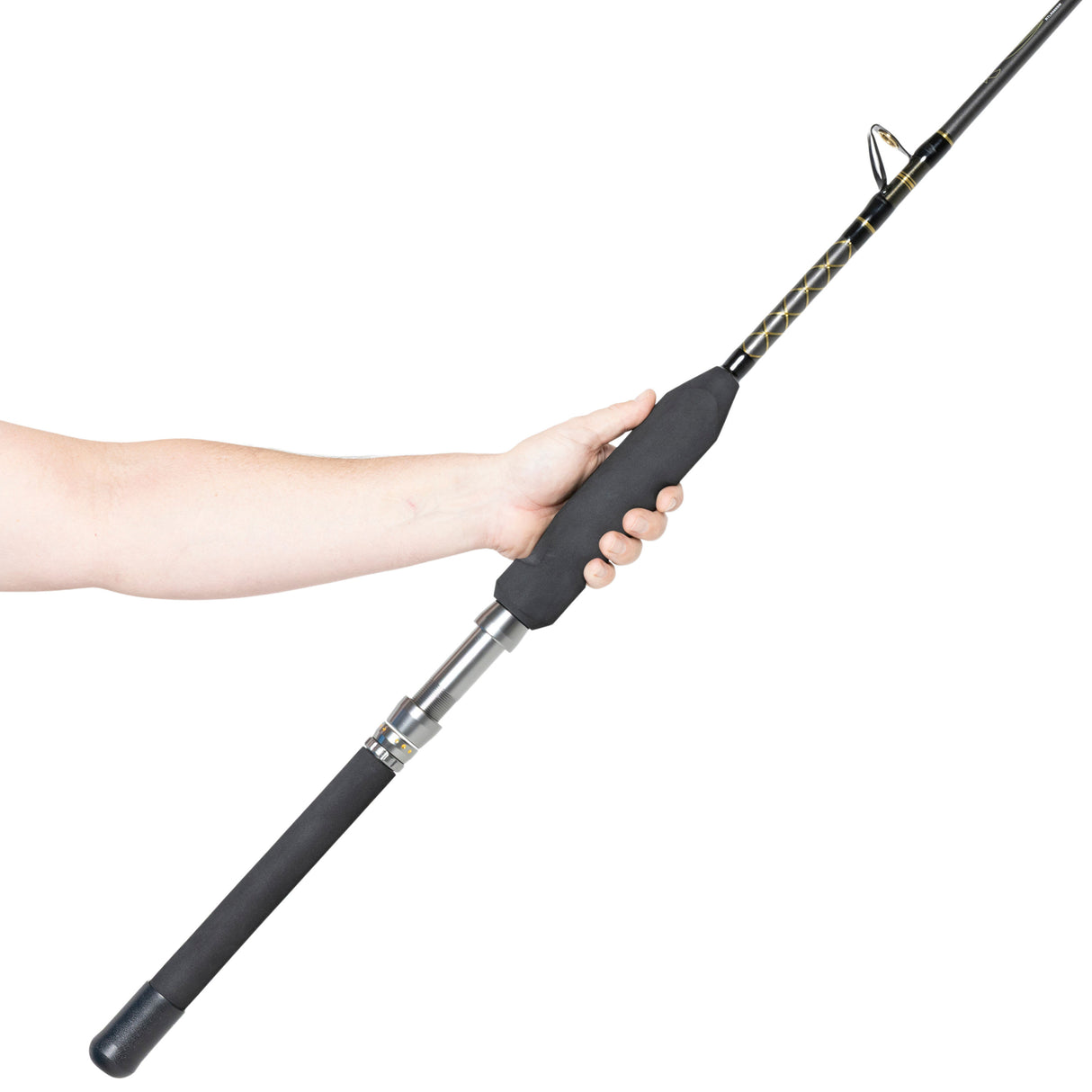 GENESIS IGFA 8kg Class I Spiral Wrap - Carbon Kevlar Offshore Rod