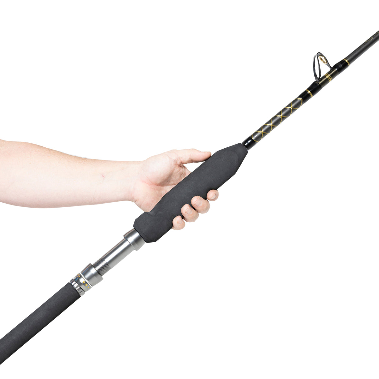 GENESIS IGFA 8kg Class I Spiral Wrap - Carbon Kevlar Offshore Rod