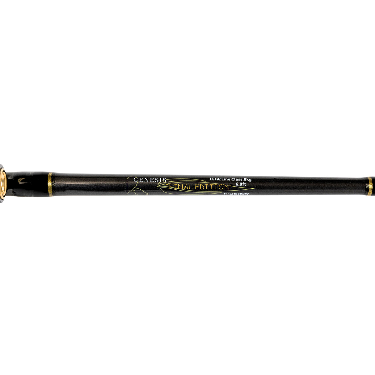 GENESIS IGFA 8kg Class I Spiral Wrap - Carbon Kevlar Offshore Rod