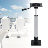 Seamanship Boat Seat Pedestal 55-75cm Adjustable Gas Lift 360 Degrees Swivel