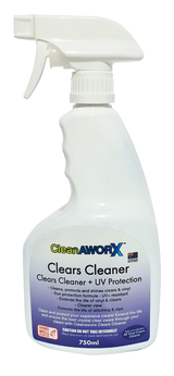 CleanAWORX Clears Cleaner UV Protection Spray 750ml