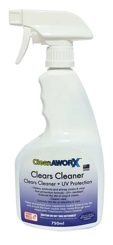 CleanAWORX Clears Cleaner UV Protection Spray 750ml