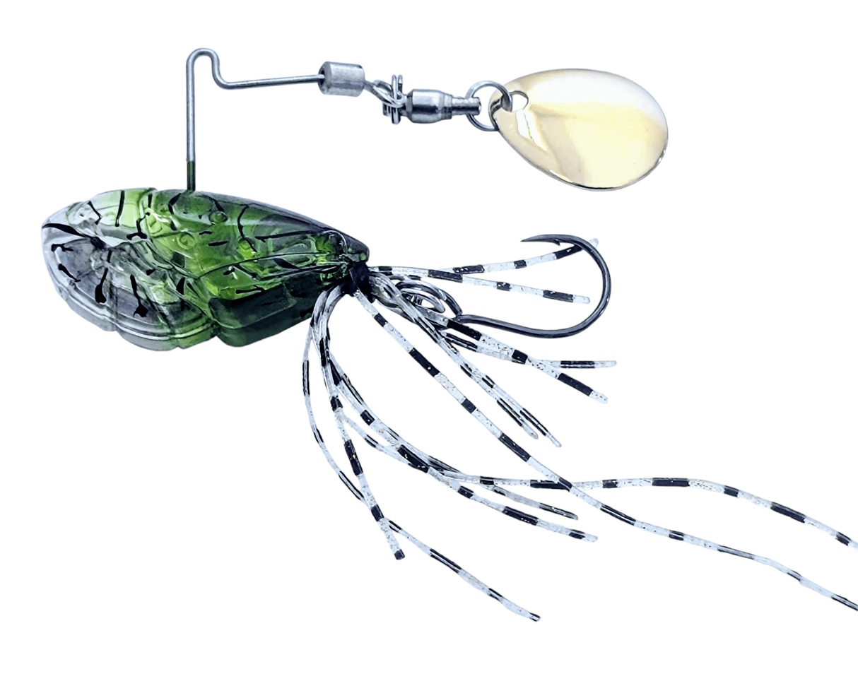 Spinnerbait Bundle - 10 x Spinnerbaits PLUS a Spinner Storage Tacklebox