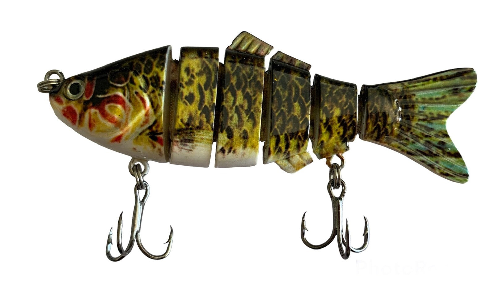 Fishin Addict Silver Roach Realistic Fry Multi Jointed Fishing Lure Swimbait Bait 50mm / 2G / 6 Segments