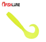 Curl Tail Grub Soft Plastic Fishing Lure 65mm 10pc-bag