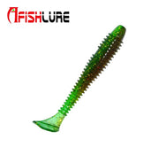 Soft Plastic Paddle Tail Worm Lure 70mm 2.9g 12pc-bag