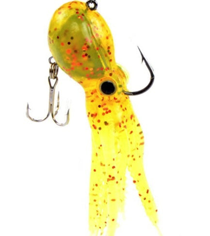Multiple Variations of Soft Octopus Lures for Sale