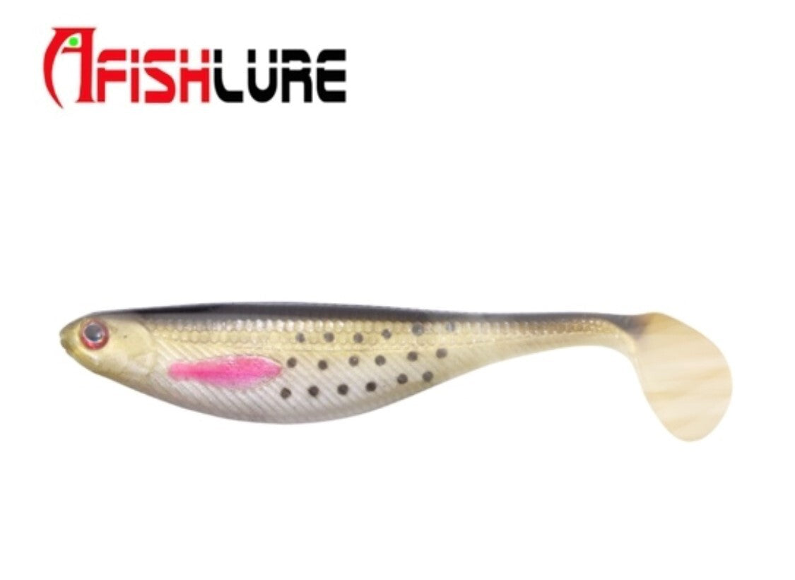 90mm Soft Mullet Shad 6g 3D Eyes