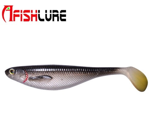 90mm Soft Mullet Shad 6g 3D Eyes