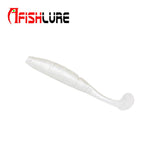 75mm T Attack Paddle Tail Soft Plastic Minnow