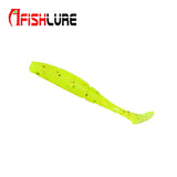 75mm T Attack Paddle Tail Soft Plastic Minnow