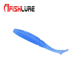 75mm T Attack Paddle Tail Soft Plastic Minnow