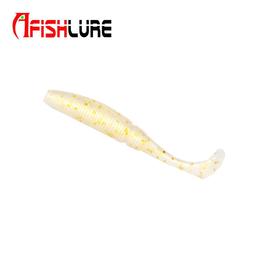 75mm T Attack Paddle Tail Soft Plastic Minnow