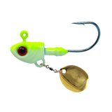 Fish Head Spinner Spoon 3 Pack 40mm 5.5g