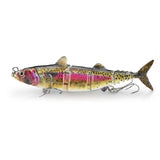 Jointed Swimbait 4pc Segmented Lure 150mm 32.5g