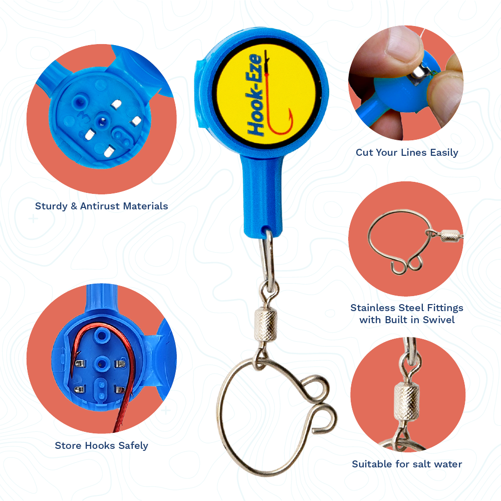 easy eze fishing hook tying tool Multiple Variations of Hook-Eze Knot Tying Tool Standard Model for Sale