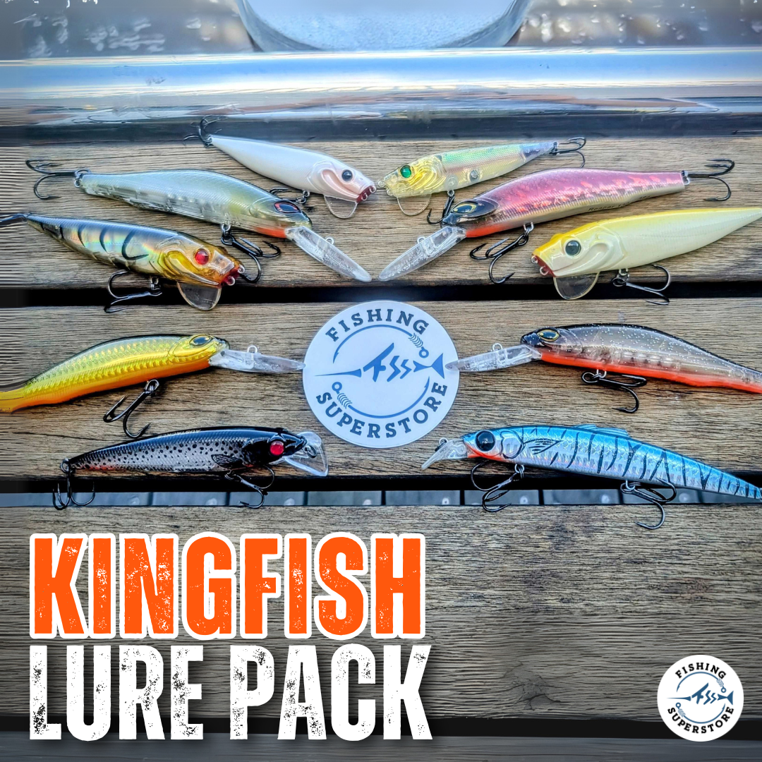 Kingfish Lure Pack - 10 x Proven Kingfish Lures