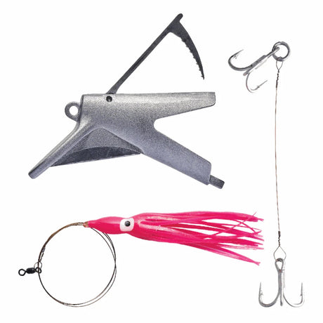 Spanish Mackerel Lure Bundle | Reaper Rigs, 80lb Wire Trace, Sabiki, Reaper 130 & 110, Paddle Worms & Deeptrix Jigs