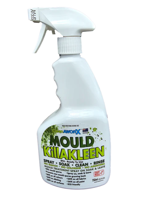 CleanAWORX Mould Killer Cleaner Remover Spray 750ml