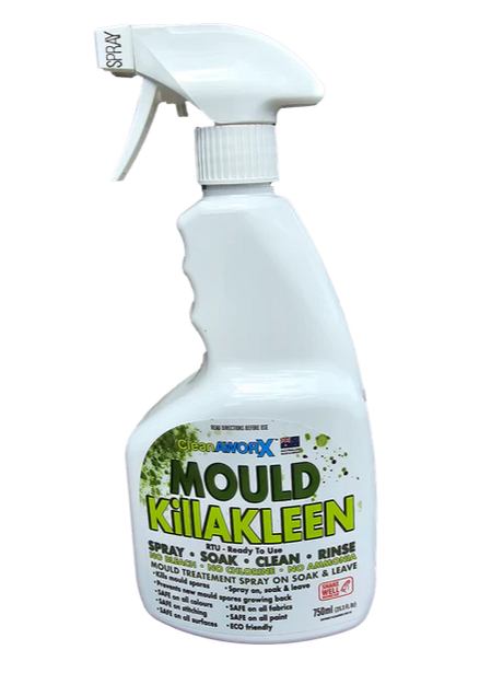 CleanAWORX Mould Killer Cleaner Remover Spray 750ml