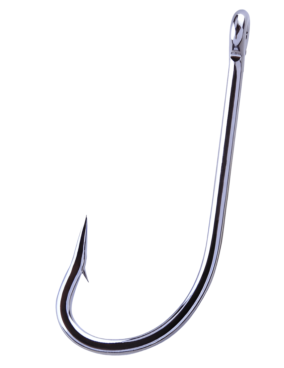 O'shaughnessy Hook Ni-Tin  - Fishing Hook Multiple Sizes 10 pack