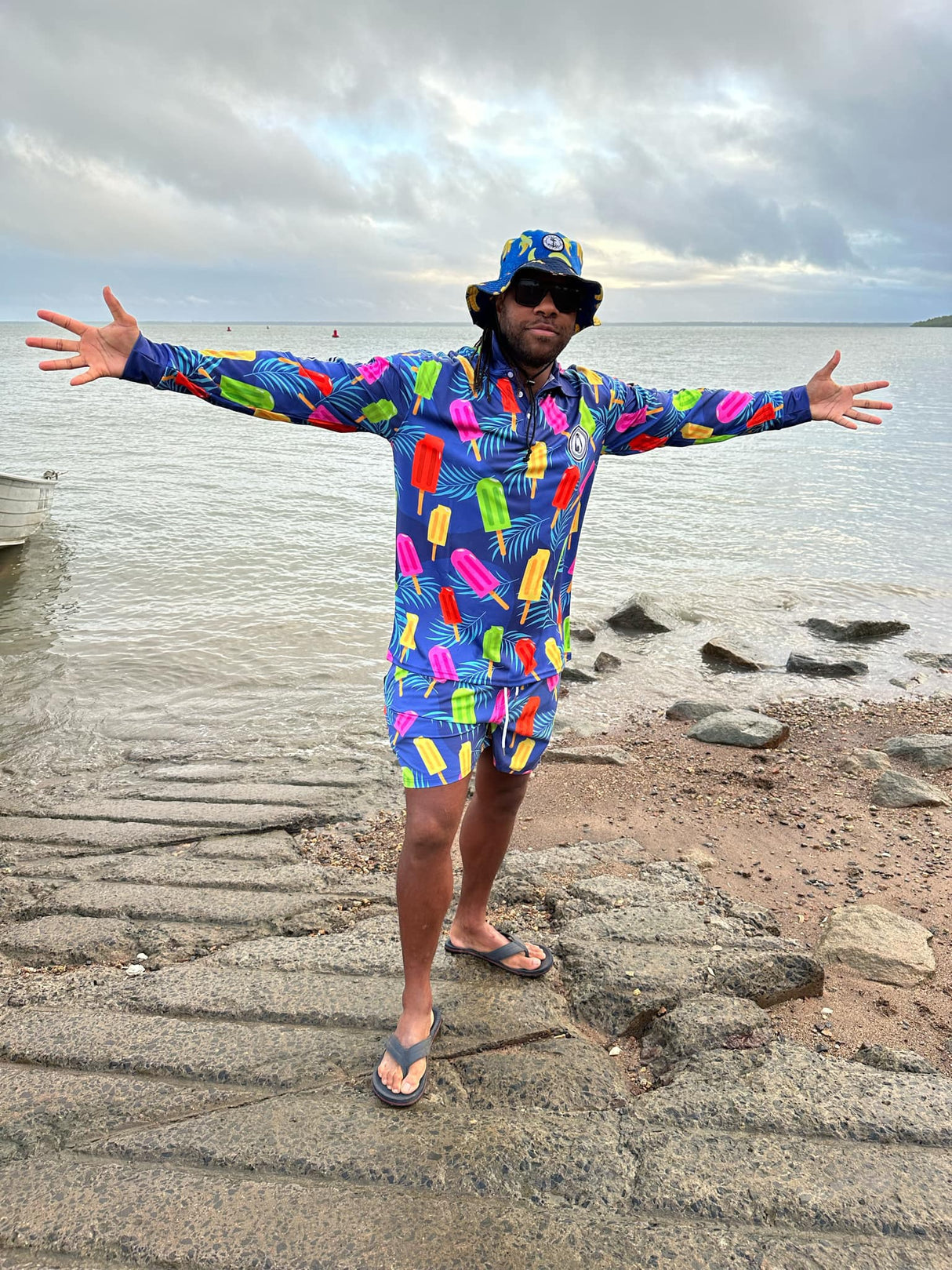 Captain Jacks "Captain Popsicle" Unisex Fishing Shirt