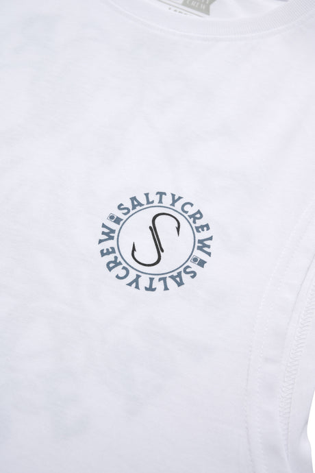 Salty Crew - TENTACLES MUSCLE TANK - White