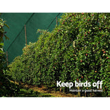 Instahut 30% Shade Cloth 1.83x20m Shadecloth Wide Heavy Duty Green